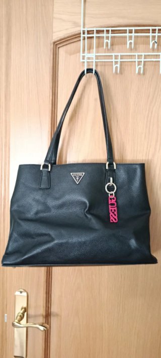 Bolso Guess Negro Piel Sintética