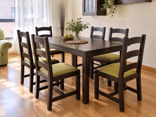 6 Sillas Comedor Madera Maciza