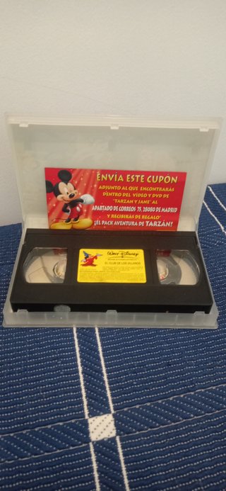 VHS El Club de los Villanos Disney