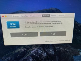 Apple iMac 21.5 i5 8GB RAM