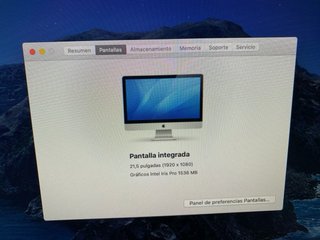 Apple iMac 21.5 i5 8GB RAM