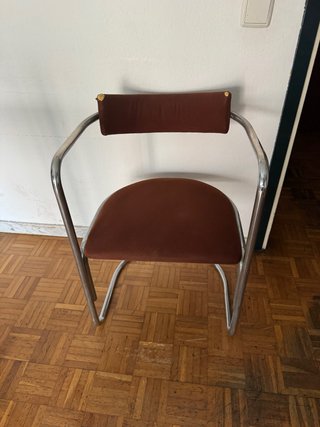 Sillas Vintage estructura metalica
