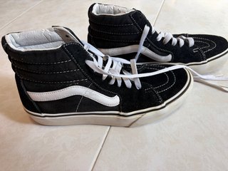 Zapatillas Vans Sk8-Hi Negras Talla 40