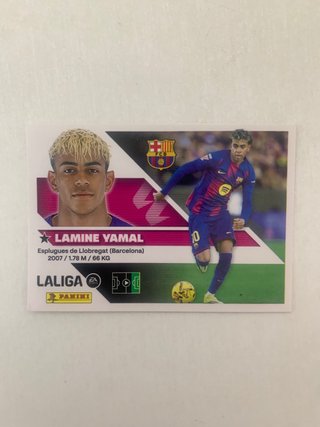 Cromo Lamine Yamal FC LaLiga Este 2026-27