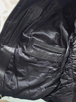 Chaqueta de cuero Vice London Unisex