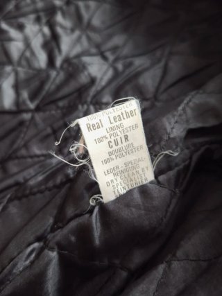Chaqueta de cuero Vice London Unisex