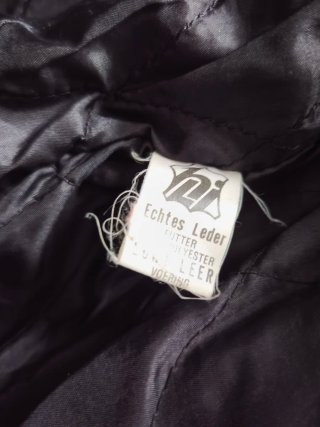 Chaqueta de cuero Vice London Unisex