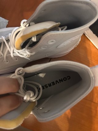 Converse Run Star Hike High Grigio/Bianco Tg 38