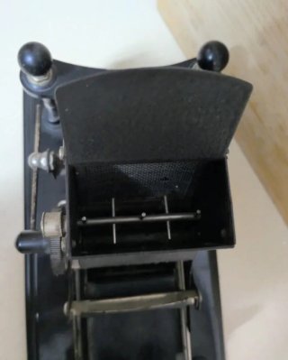 Máquina antigua Conchita Asturias.