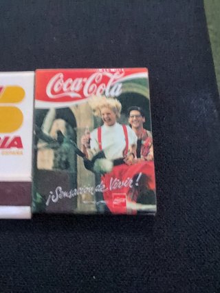 Cerillas Vintage Coca-Cola e Iberia