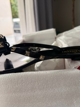 Sandalias Valentino Rockstud Negras