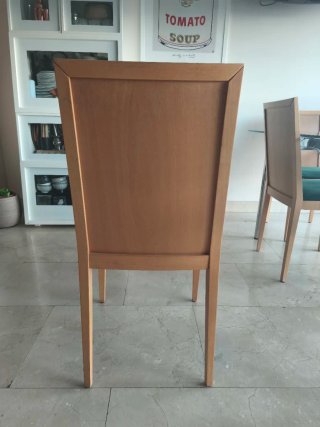 Lote 6 Sillas Comedor Madera Haya
