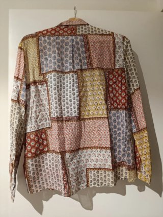 Camisa Massimo Dutti Patchwork