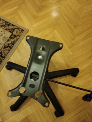 Cilindro Silla Giratoria Negra