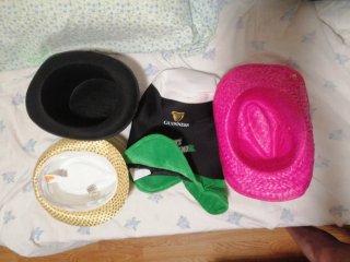 Lote de 4 Gorros Fiesta