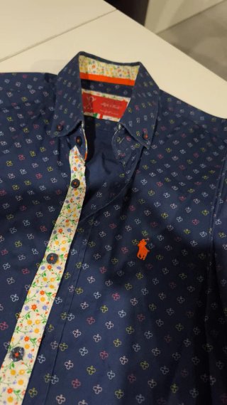 Camisa Caballero Manga Larga Talla L