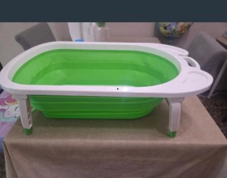 Bañera plegable para bebé nuevo