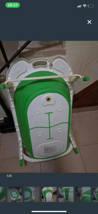 Bañera plegable para bebé nuevo