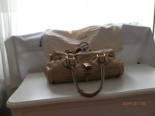 Bolso efecto piel cobre tipo Chloé