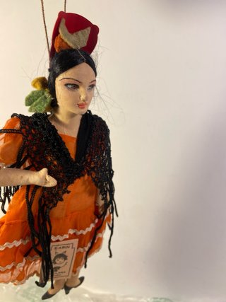 Muñeca Marin Chiclana Antigua Trapo