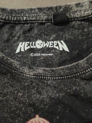 Camiseta Helloween Talla XXL