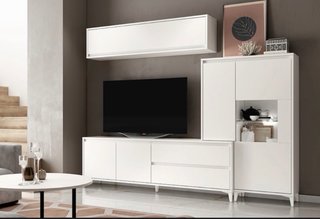Módulo salón blanco 180 cm