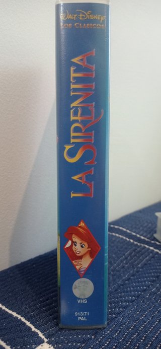 VHS La Sirenita Disney