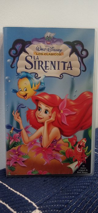 VHS La Sirenita Disney