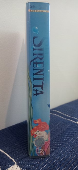 VHS La Sirenita Disney