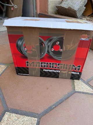 Juego de llantas Magnesium Performance Kart Wheel