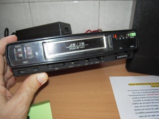 Radio Reproductor Cartuchos 8 pistas Vintage 1975
