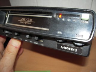 Radio Reproductor Cartuchos 8 pistas Vintage 1975