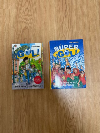 Pack 2 Libros de la Colección GOL