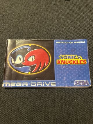 Sonic & Knuckles Mega Drive Sega