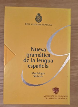 Nueva gramática de la lengua española Real Academi