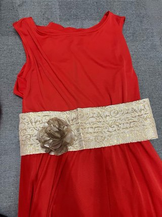 Vestido coral
