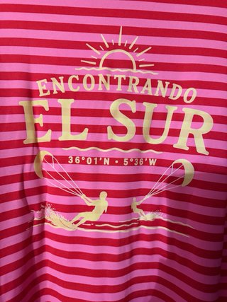 Camiseta Encontrando el Sur Rayas