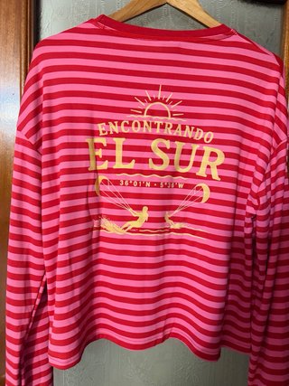 Camiseta Encontrando el Sur Rayas