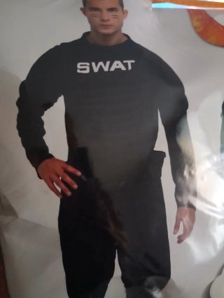 Disfraz SWAT Talla Única