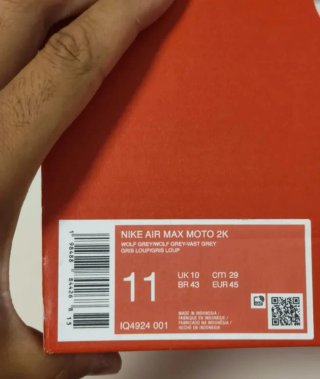 T45 Nike Air Max Moto 2K