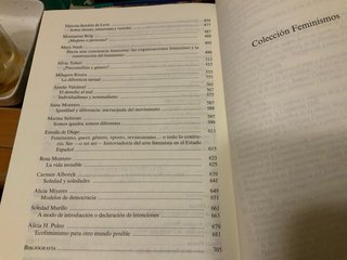 Antología del pensamiento feminista español