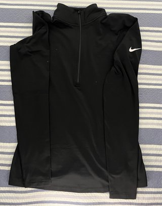 Sudadera Nike Media Cremallera Negra