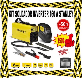 Kit Soldador Inverter 160A Stanley