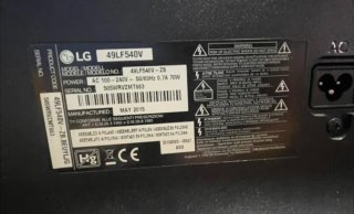 Televisión LG 49LF540V