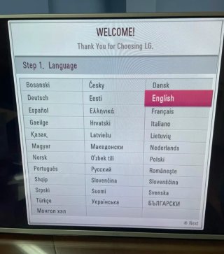 Televisión LG 49LF540V