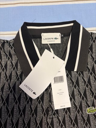 Polo Lacoste Negro