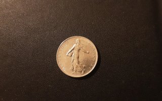 3 Monete 1 Franco Francese Anni '60