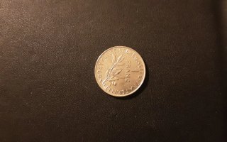 3 Monete 1 Franco Francese Anni '60