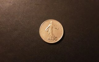 3 Monete 1 Franco Francese Anni '60