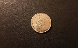 3 Monete 1 Franco Francese Anni '60